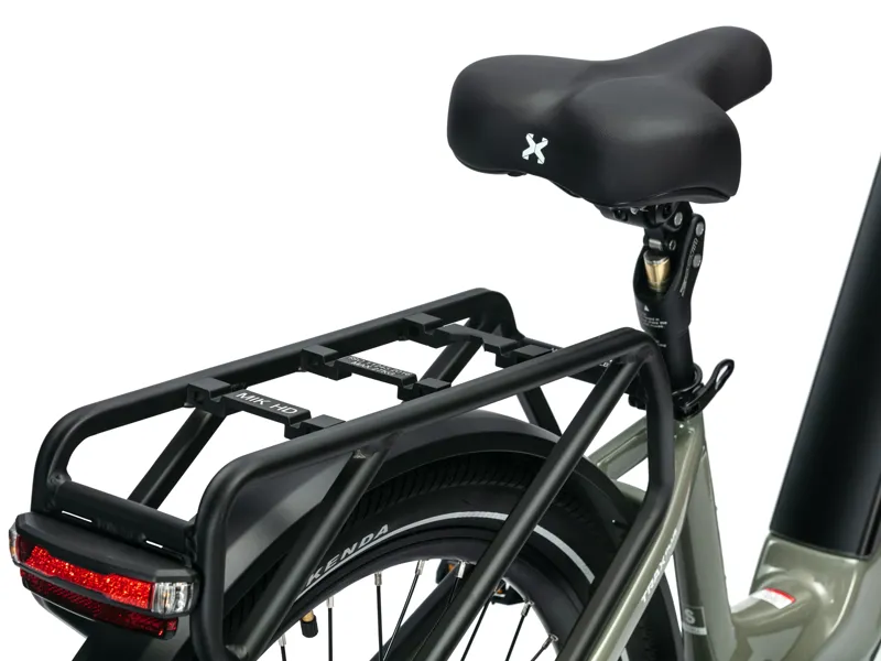 Troxus Trax Plus Step-Thru 500/15 eHybrid Bike Small in Deep Moss-7