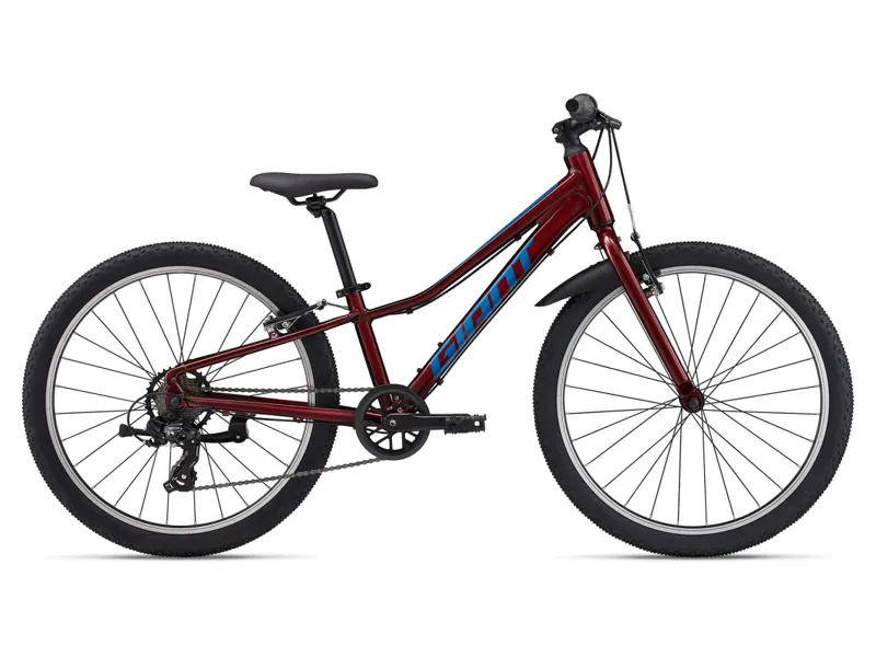 Giant Talon 24 Lite Junior Mountain Bike In Bike In Sangria-5