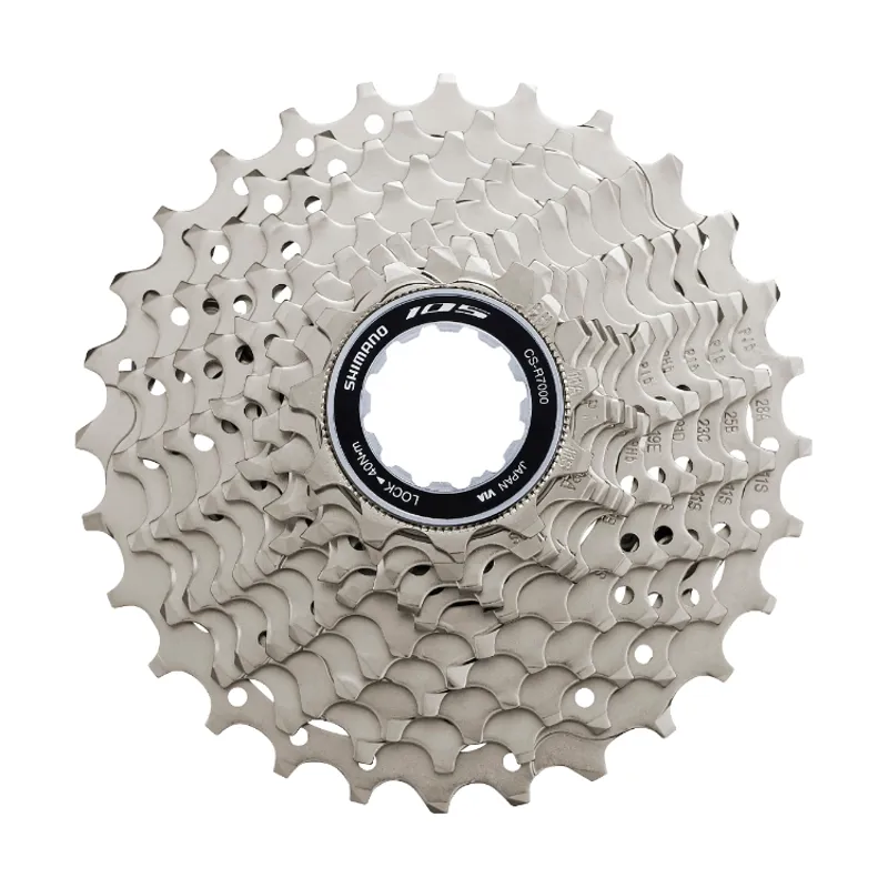 Shimano 105 CS-R7000 Cassette - 11 Speed 11-28t Silver