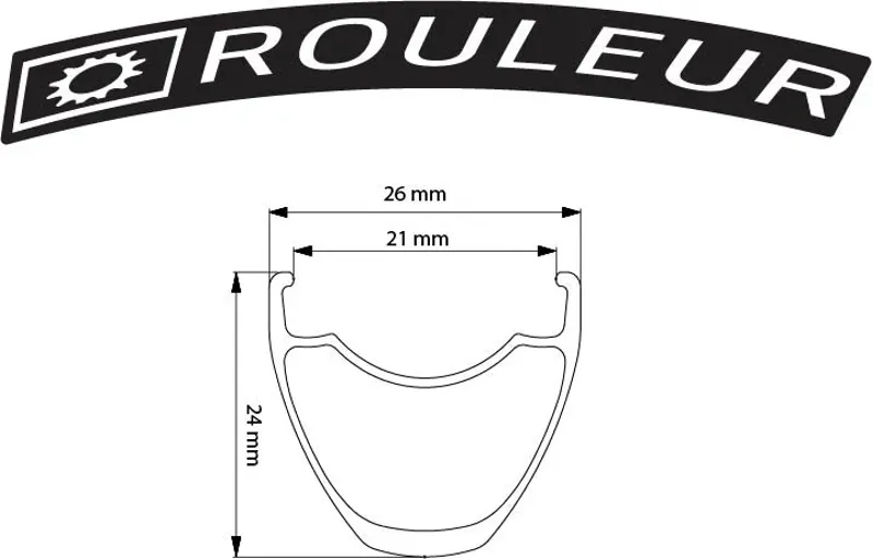 BOYD Rouleur Alloy Clincher Wheelset-1