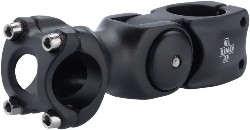 Kalloy 820 Adjustable Stem 90mm 25.4 Clamp 1 1/8 Aluminum in Black-1