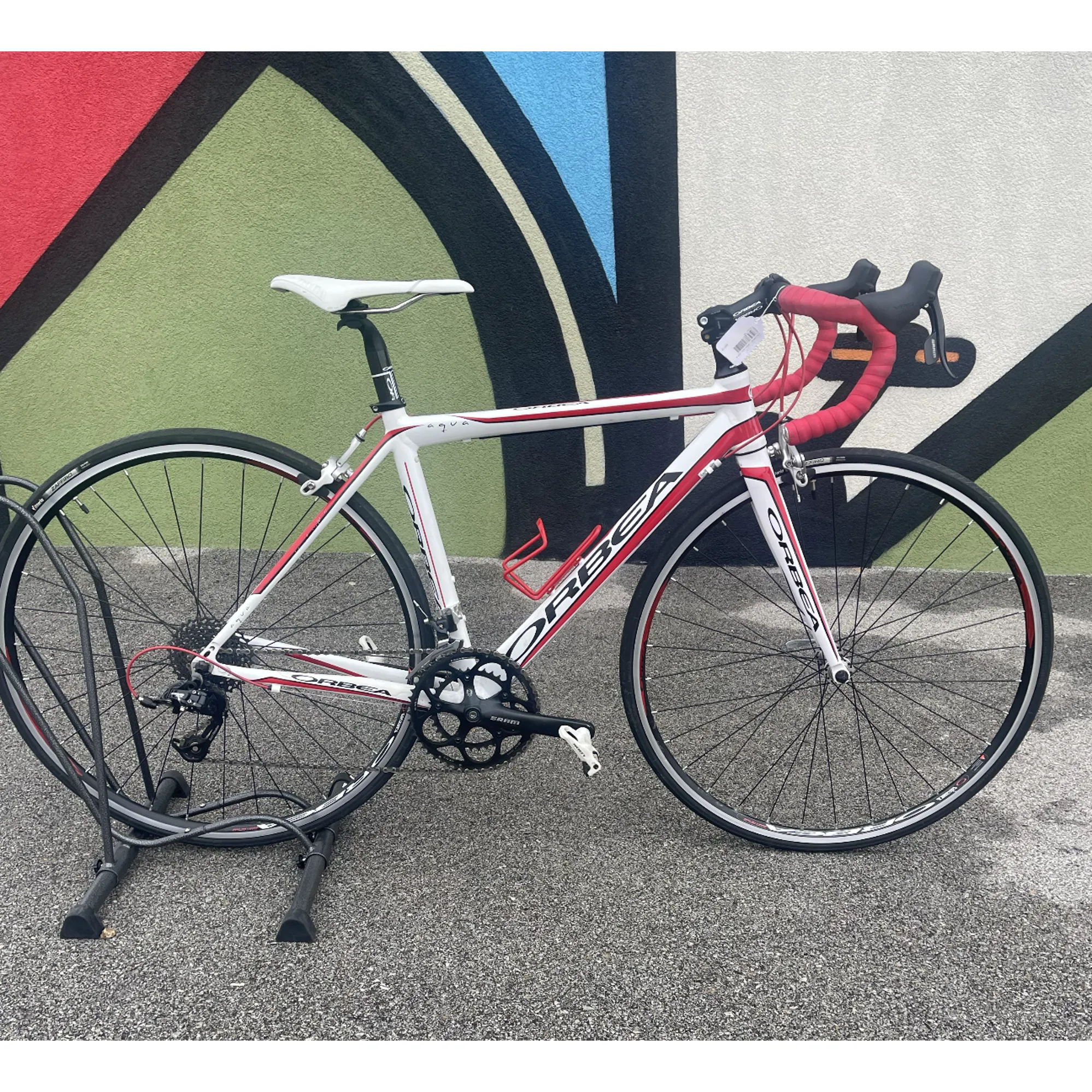 美品Orbea Aqua ロードバイクsize 50 Orbea Aqua 50cm Wht/Red