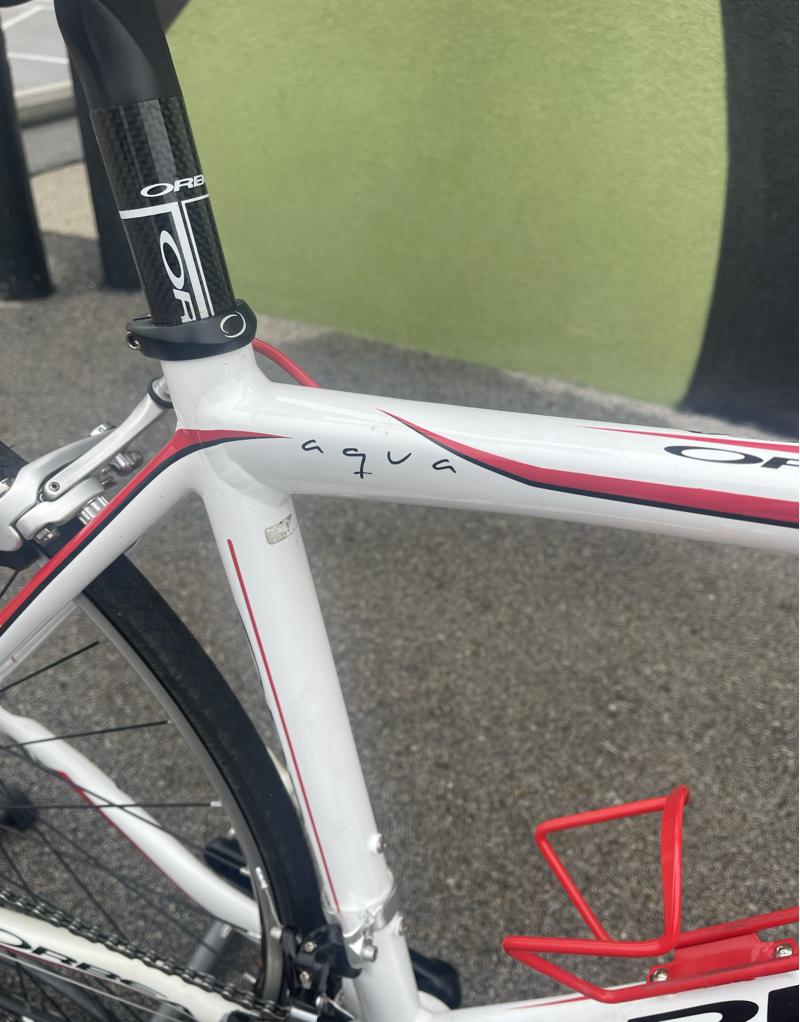 Orbea Aqua 50cm Wht/Red-1