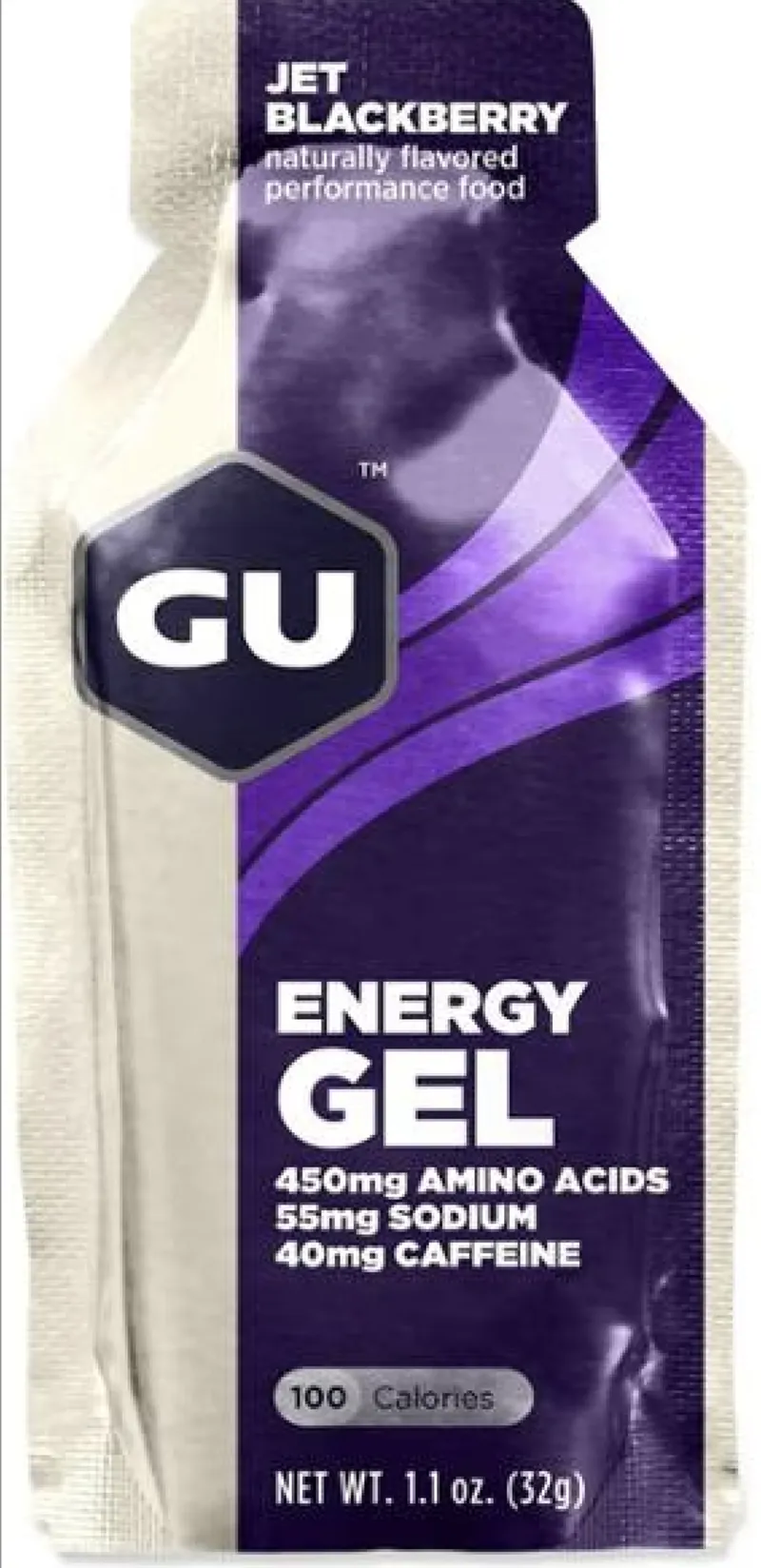 GU Energy Gel - Jet Blackberry - 32g - Single Serving