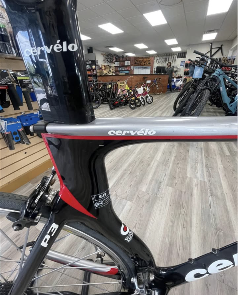 Cervelo P3 Carbon Tri Bike - 58cm-3