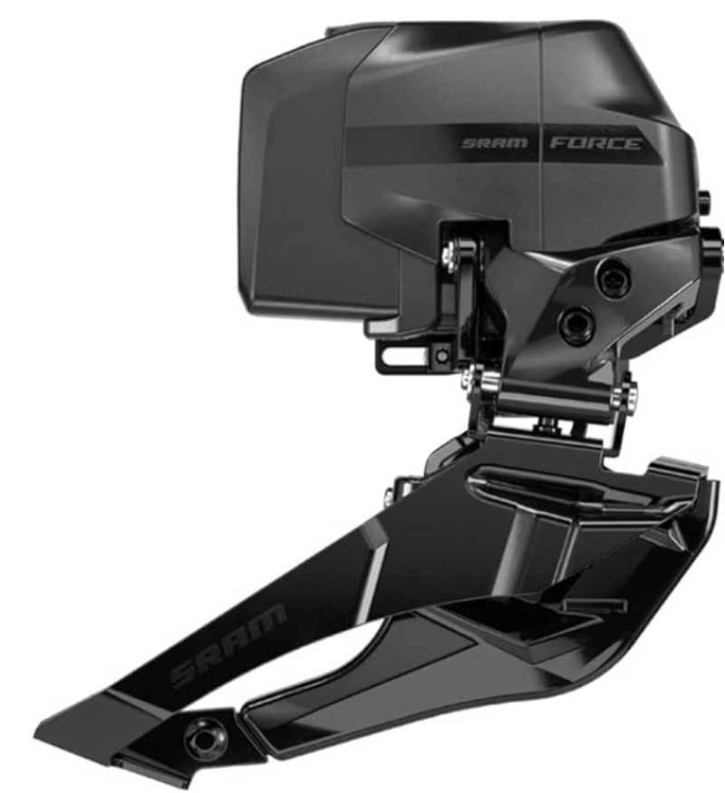 SRAM Force AXS eTap Front Derailleur - 2x12-Speed Braze-On -Battery Not Included- Iridescent Gray D2