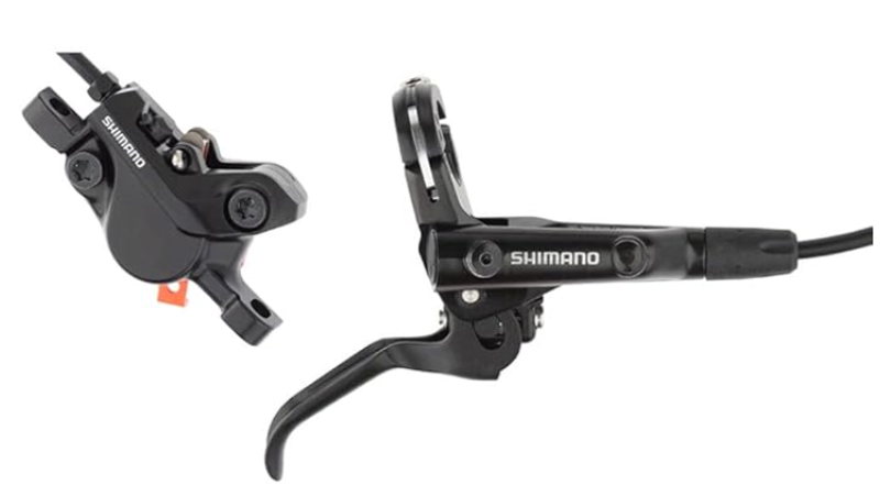Shimano BR-MT500 Disc Brake And BL-MT501 Lever - Rear Hydraulic 2-Piston Post Mount Black