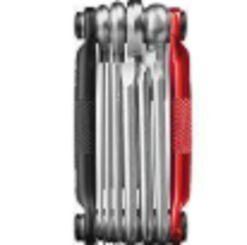 Crankbrothers Multi 10 Tool - Black/ Red