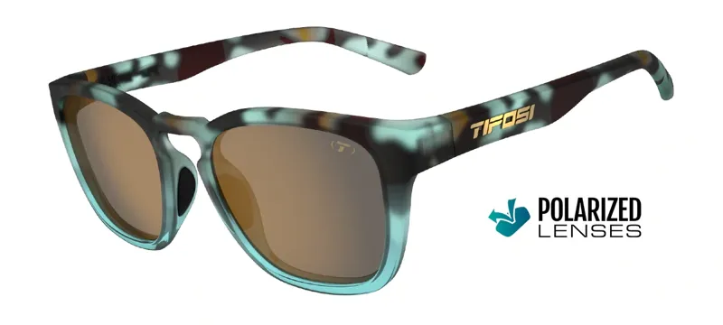 Tifosi Smirk Sunglasses in Matte Blue Tortoise-5