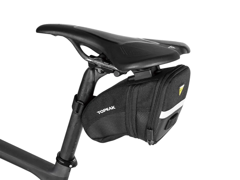 Topeak Aero Wedge Seat Bag QuickClick Medium in Black-2