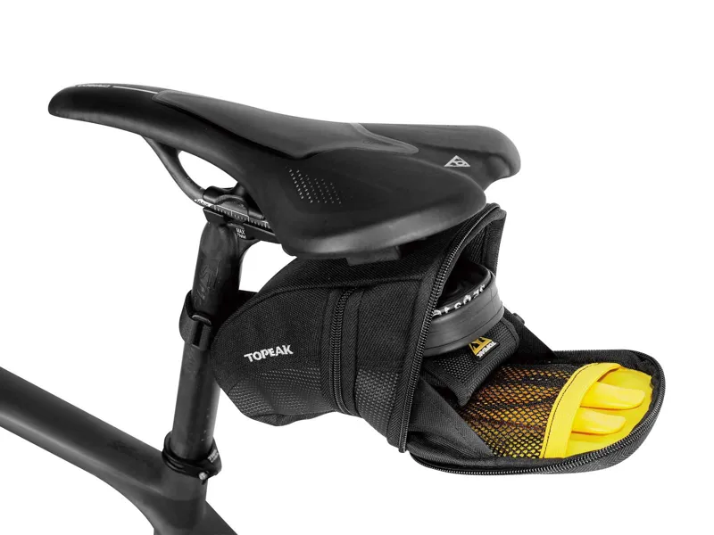 Topeak Aero Wedge Seat Bag QuickClick Small in Black-3