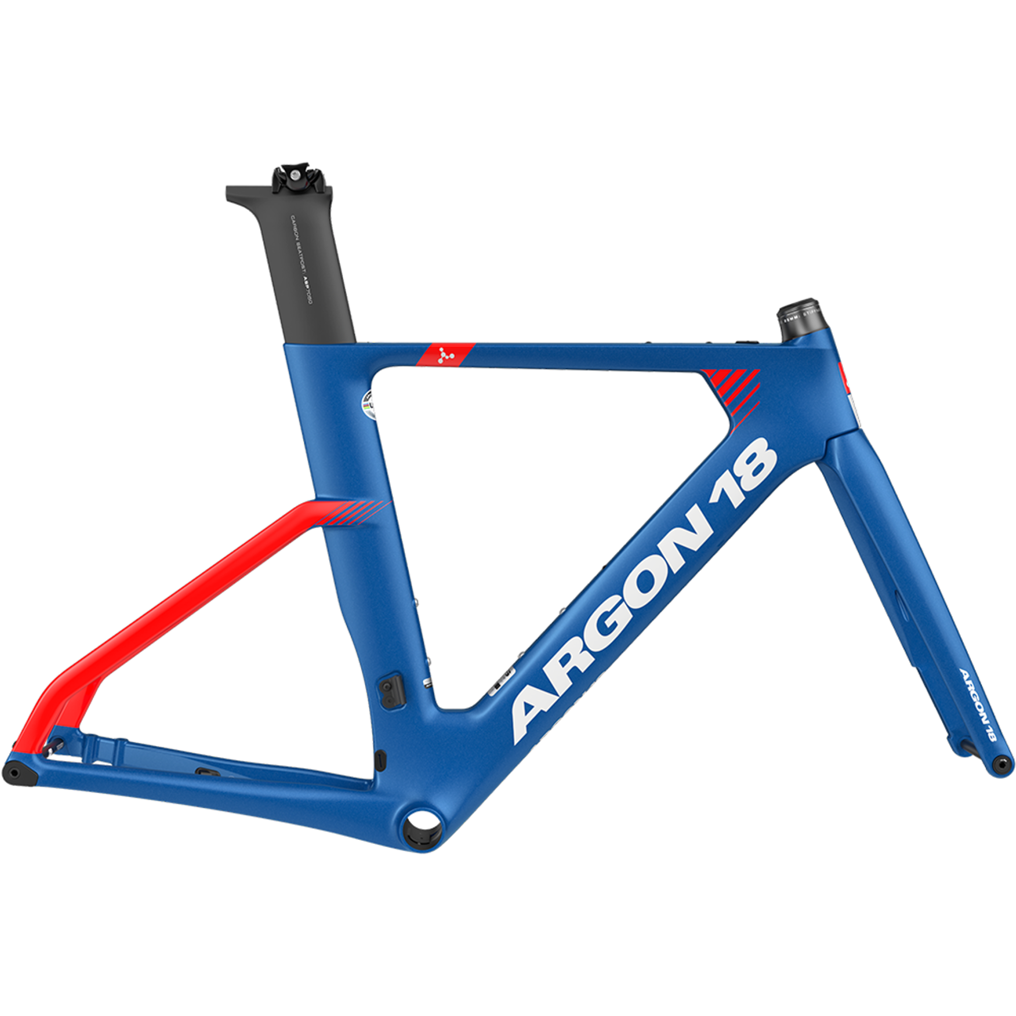 ARGON E 117 Tri Disc S Ocean Blue Red gloss