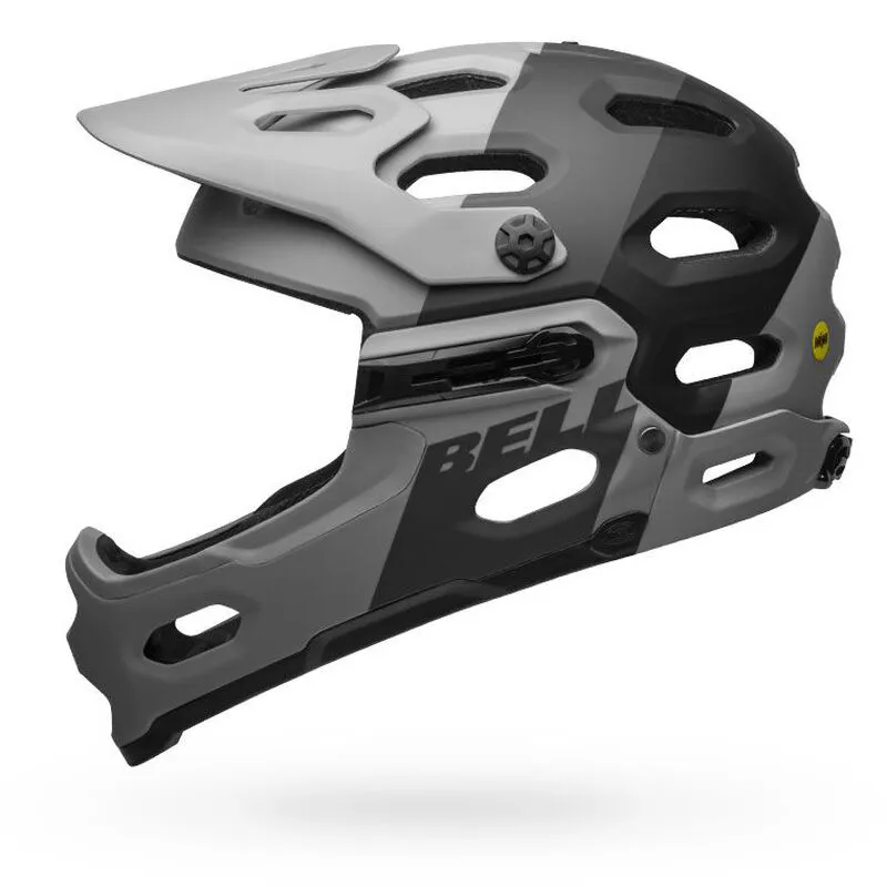 BELL Super 3R MIPS MAT BLK/GRY L -2