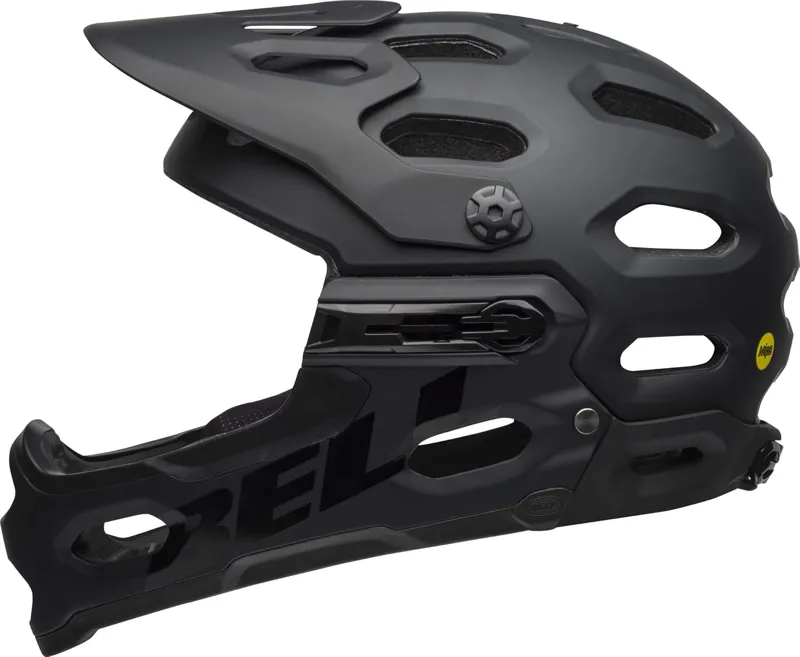 BELL Super 3R MIPS Adult Mountain Bike Helmet in Black Matte-2