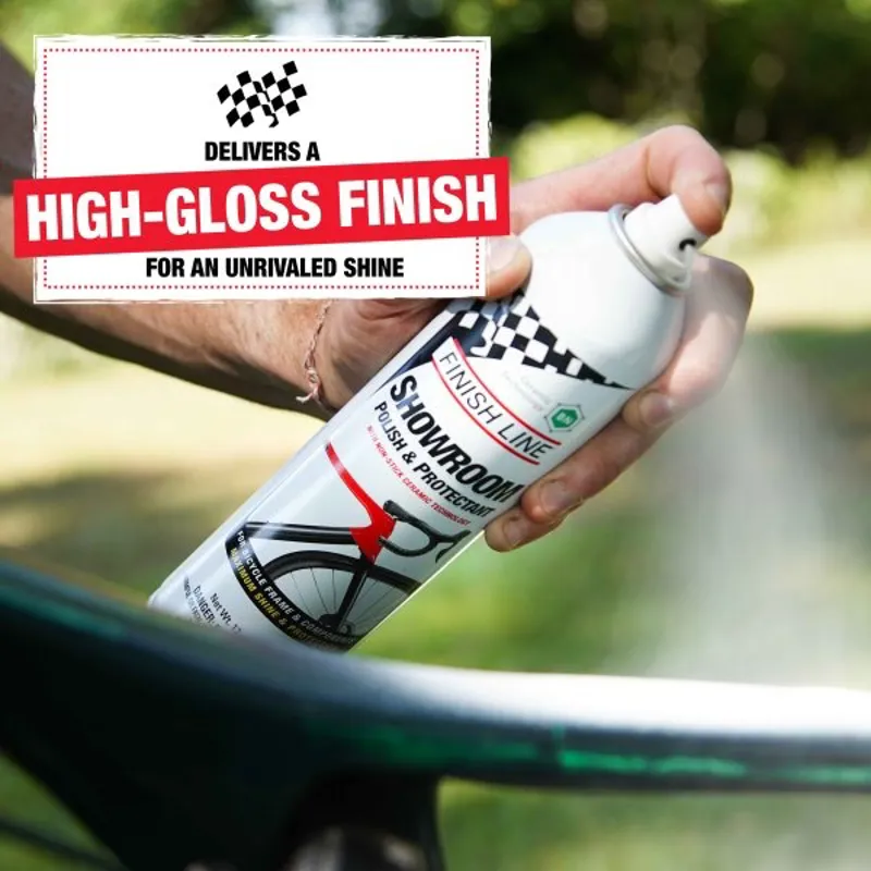 Finish Line Showroom Polish and Protectant with Ceramic Technology 12oz Aerosol-2