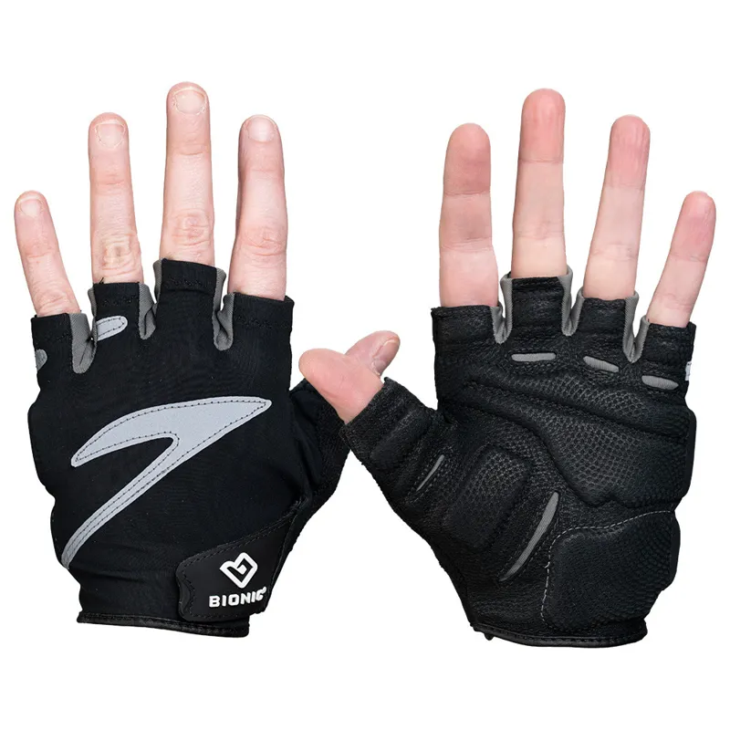 Bionic Half Finger Cycling Gloves Women's in Black