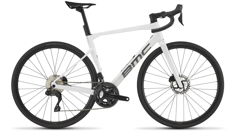 BMC Roadmachine Two 105 Di2 2x12 Road Bike 51 in wht blk blk