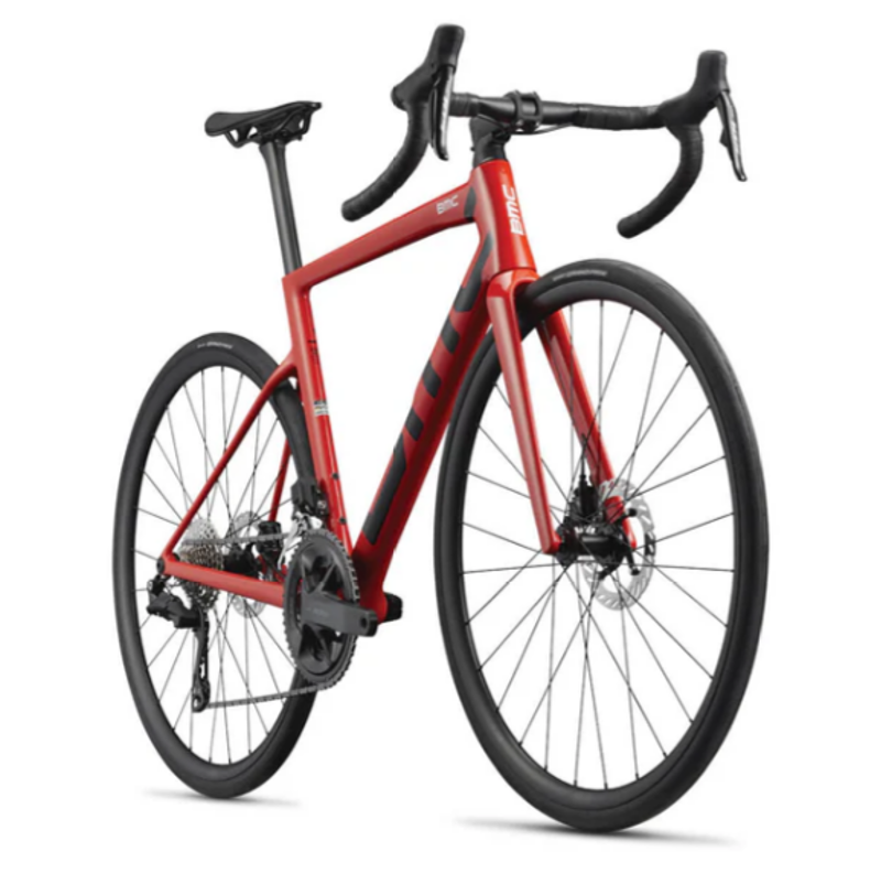 BMC Teammachine SLR Two Road Bike 54 in Red/Black/White-2