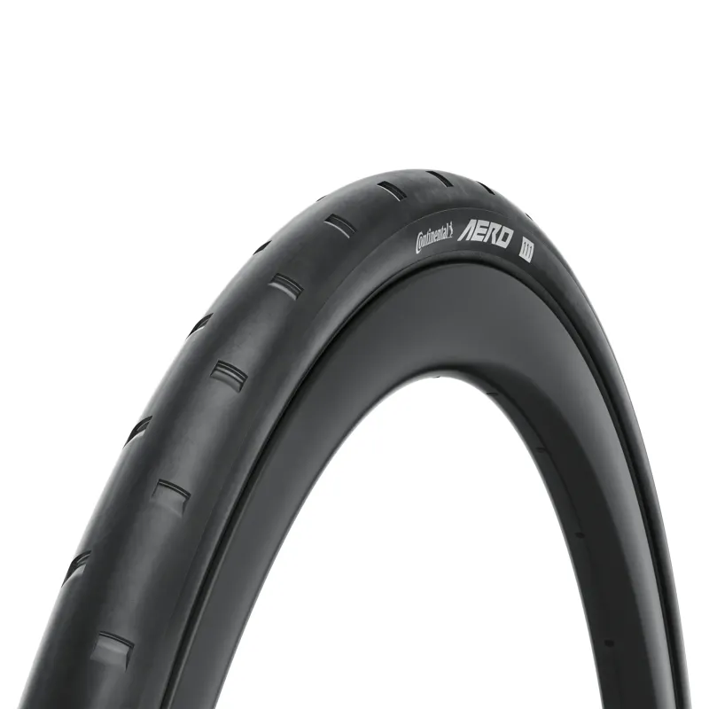 Continental Aero 111 Folding 700x26mm Road Tyre in Black-1