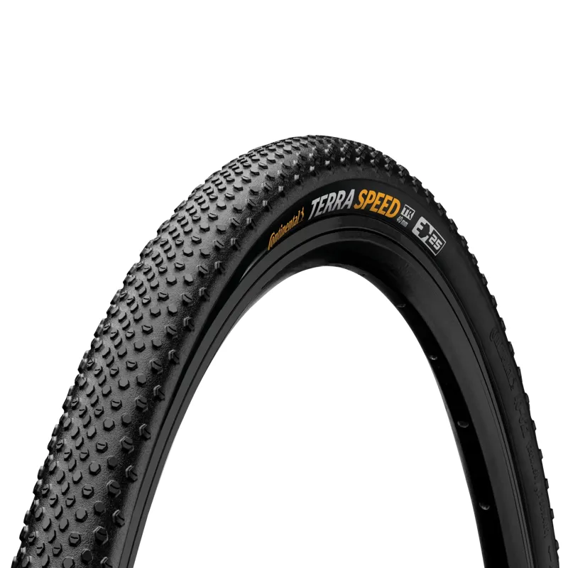 Continental Terra Speed ProTection Tubeless Folding Tire 700x45 in Black SL