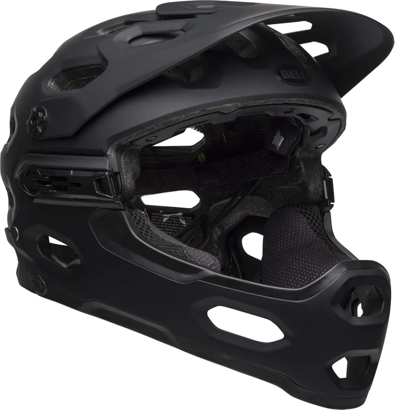 BELL Super 3R MIPS Adult Mountain Bike Helmet in Black Matte-4