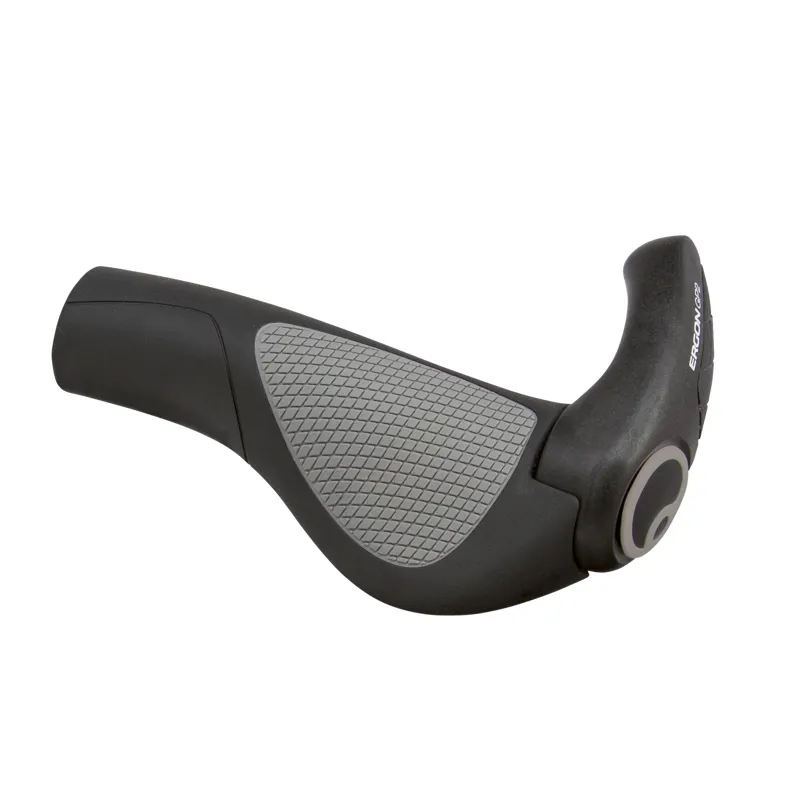 Ergon GP2 Twistshift Grips Large in Black/Gray-1
