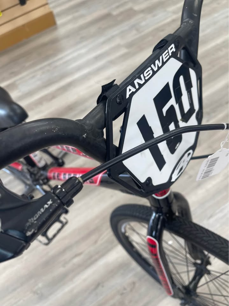SE Racing BMX Bike in Black/Red-4