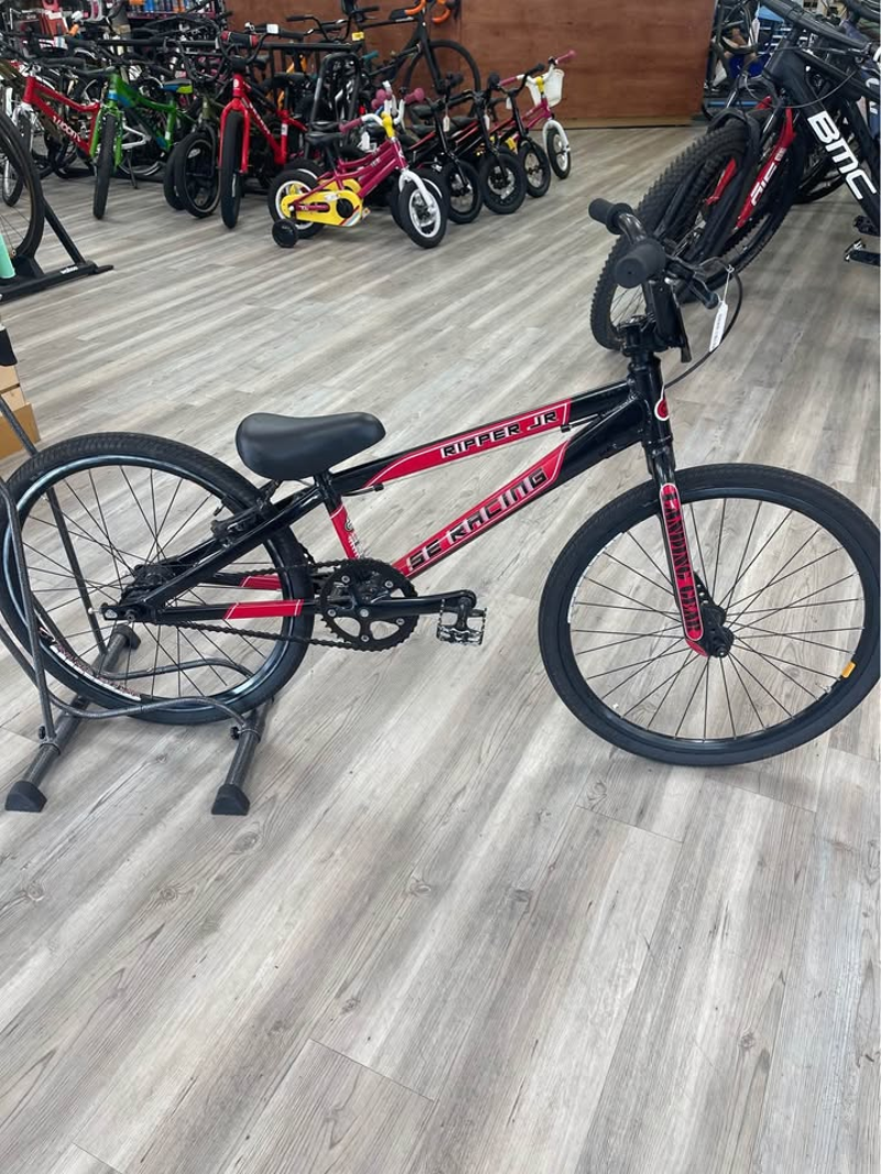 SE Racing BMX Bike in Black/Red