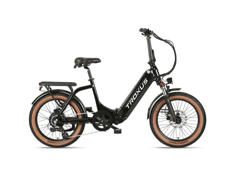 Troxus Lynx Folding eBike in Black
