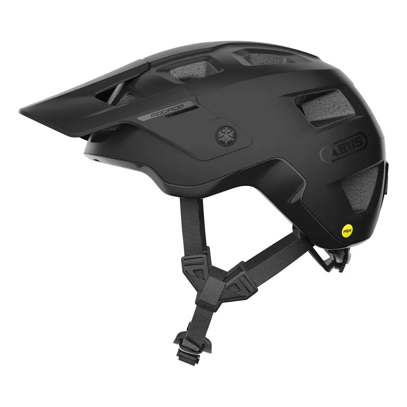 Abus Mountain Helmets MoDrop in Velvet Black - L