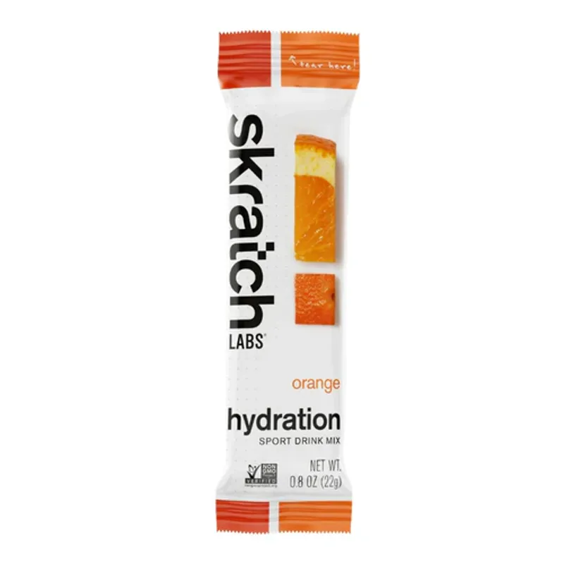 Skratch Labs Sport Hydration Drink Mix - Orange - 22g - Single serving