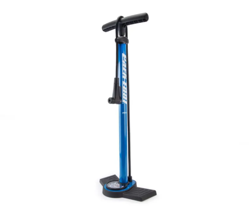 Park Tool PFP-10 Home Mechanic Floor Pump in Blue