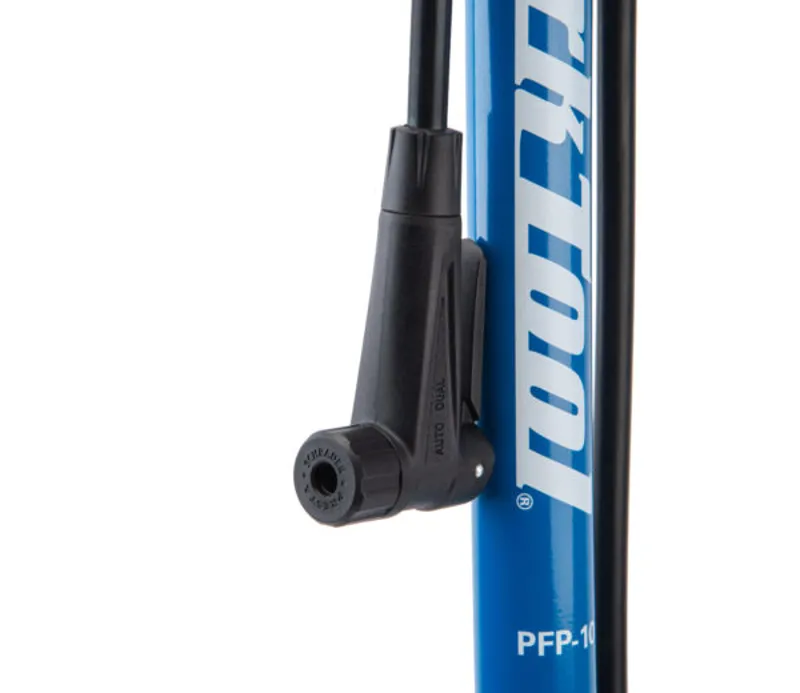Park Tool PFP-10 Home Mechanic Floor Pump in Blue-2