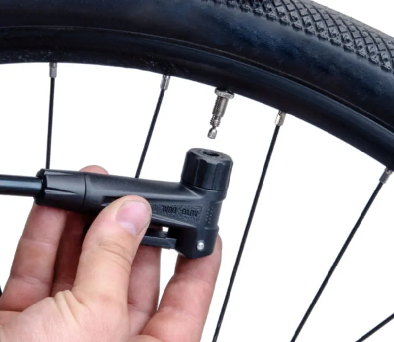 Park Tool PFP-10 Home Mechanic Floor Pump in Blue-4