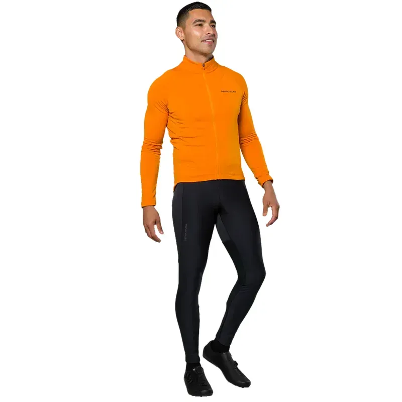 Pearl Izumi Attack Thermal Jersey Men Large in Sun Fire Orange-1