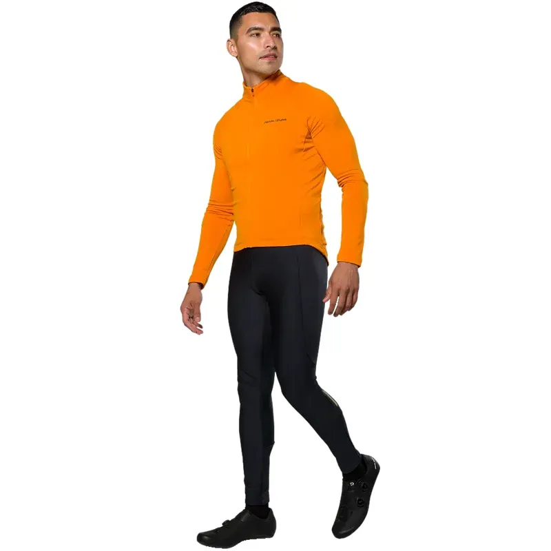 Pearl Izumi Attack Thermal Jersey Men Large in Sun Fire Orange-2