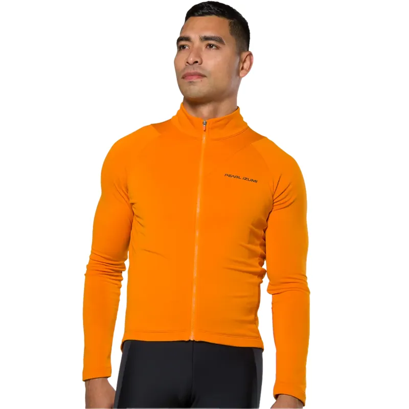 Pearl Izumi Attack Thermal Jersey Men Medium in Sun Fire Orange
