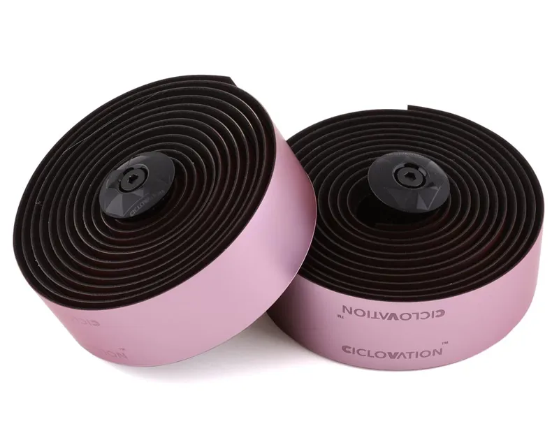 Ciclovation Advanced Leather Touch Handlebar Tape - Vapor Metallic - Sakura Gold