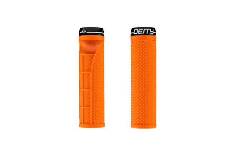 Deity Megattack Grips in Orange