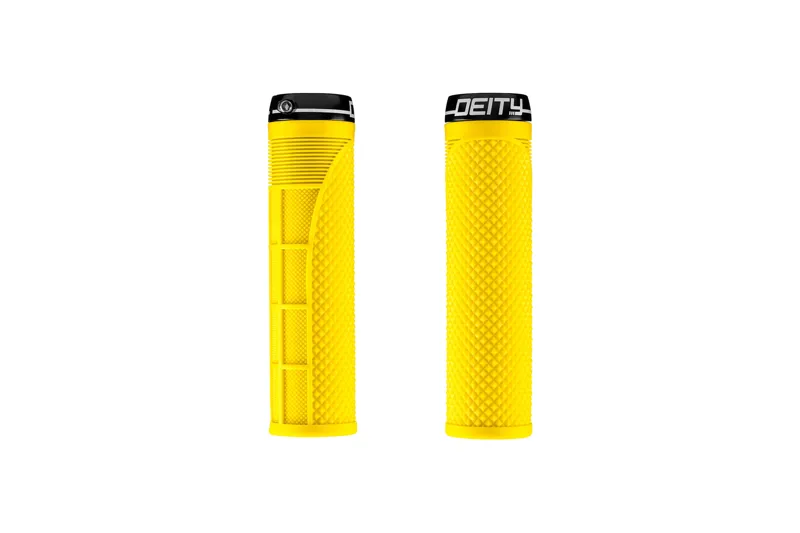 Deity Megattack Grips in Yellow