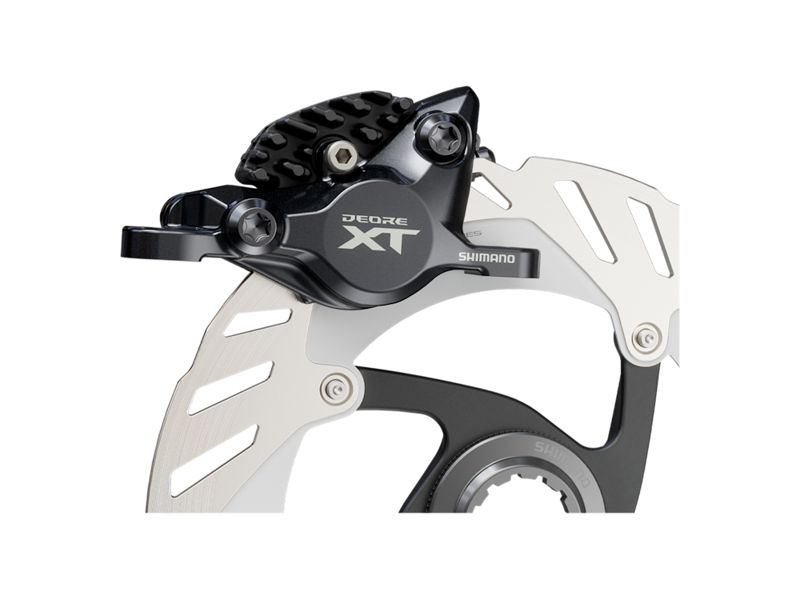 Shimano Deore XT M8200 Left/Front Disc Brake 2-Piston in Black-2