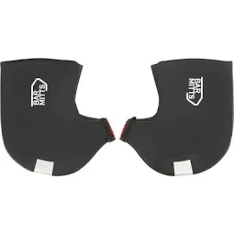 Bar Mitts Road Pogie Handlebar Mittens - Internally Routed Campy/SRAM/Newer Shimano No Zipper XL Black
