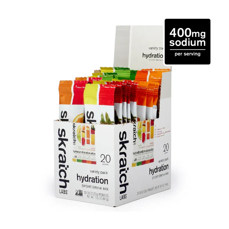Skratch Labs Hydration Sport Drink Mix 440g in Green-6
