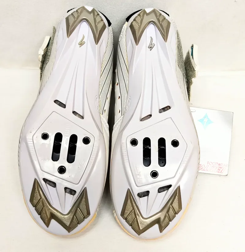 Specialized Trivent Sport Women's Triathlon Shoes Size 37 in White/Turquoise-1