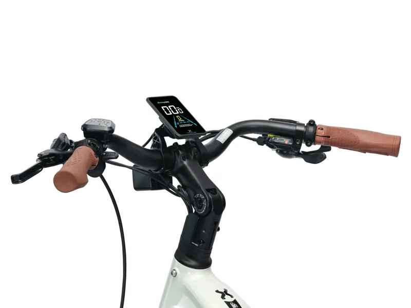 Troxus Trax Plus Commuter E-Bike 500W/15Ah Medium in Chalk-10