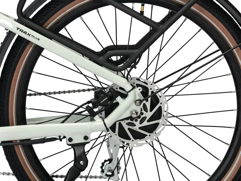 Troxus Trax Plus Commuter E-Bike 500W/15Ah Medium in Chalk-9