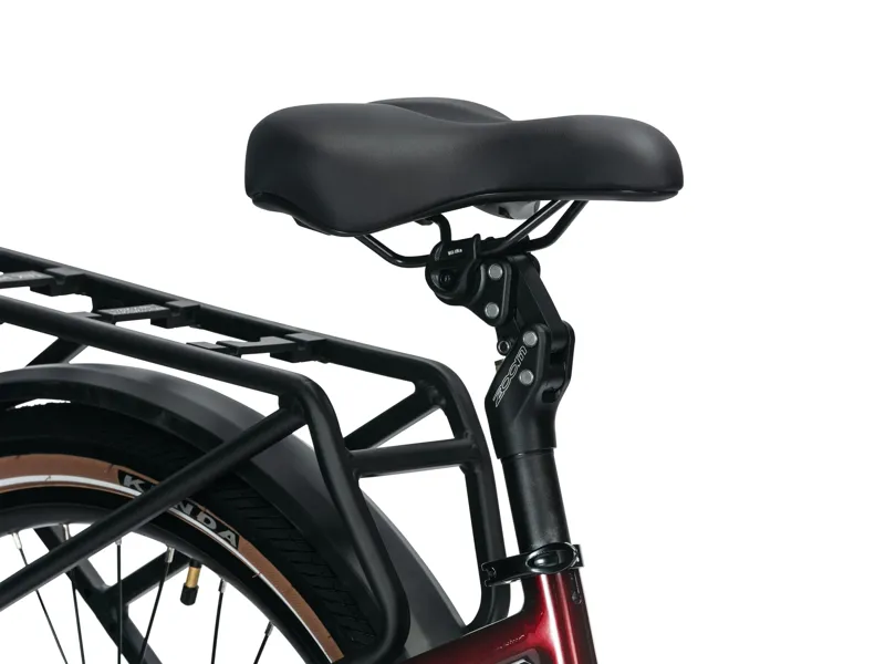 Troxus Trax Plus Commuter E-Bike 500W/15Ah Small in Metallic Red-4