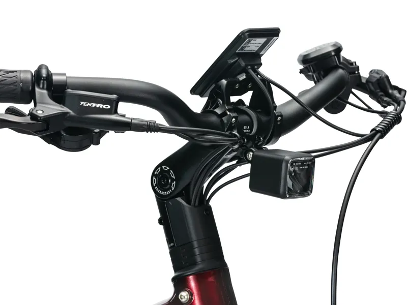 Troxus Trax Plus Commuter E-Bike 500W/15Ah Small in Metallic Red-8