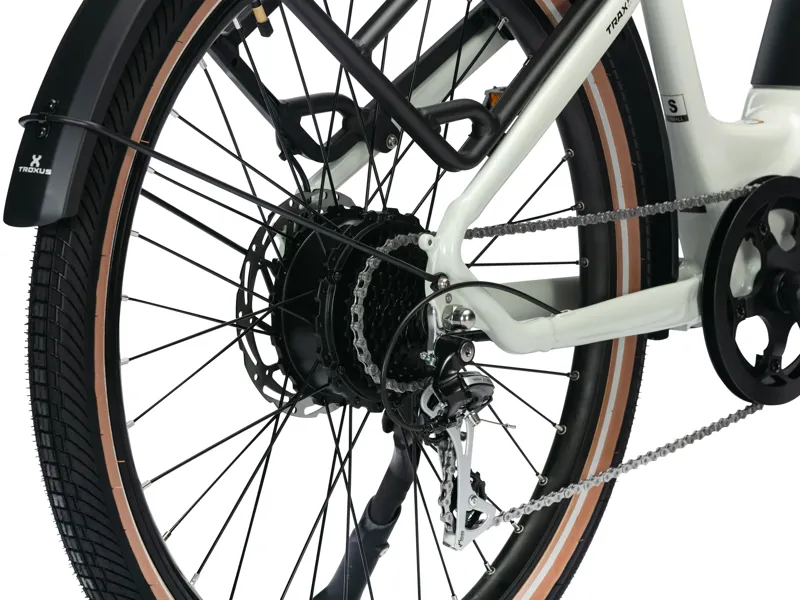 Troxus Trax Plus Step-Thru 500W/15Ah Small in Chalk-4