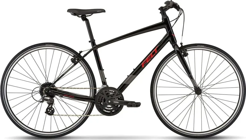 Felt - Verza Speed 50 - Black - Reflective Red